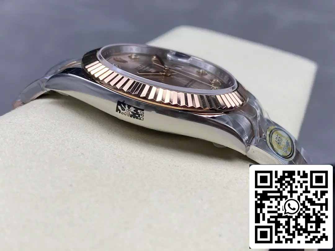 Rolex Datejust 126331-0007 ARF Fabbrica 1:1 edizione migliore electroplated with 18k Oro