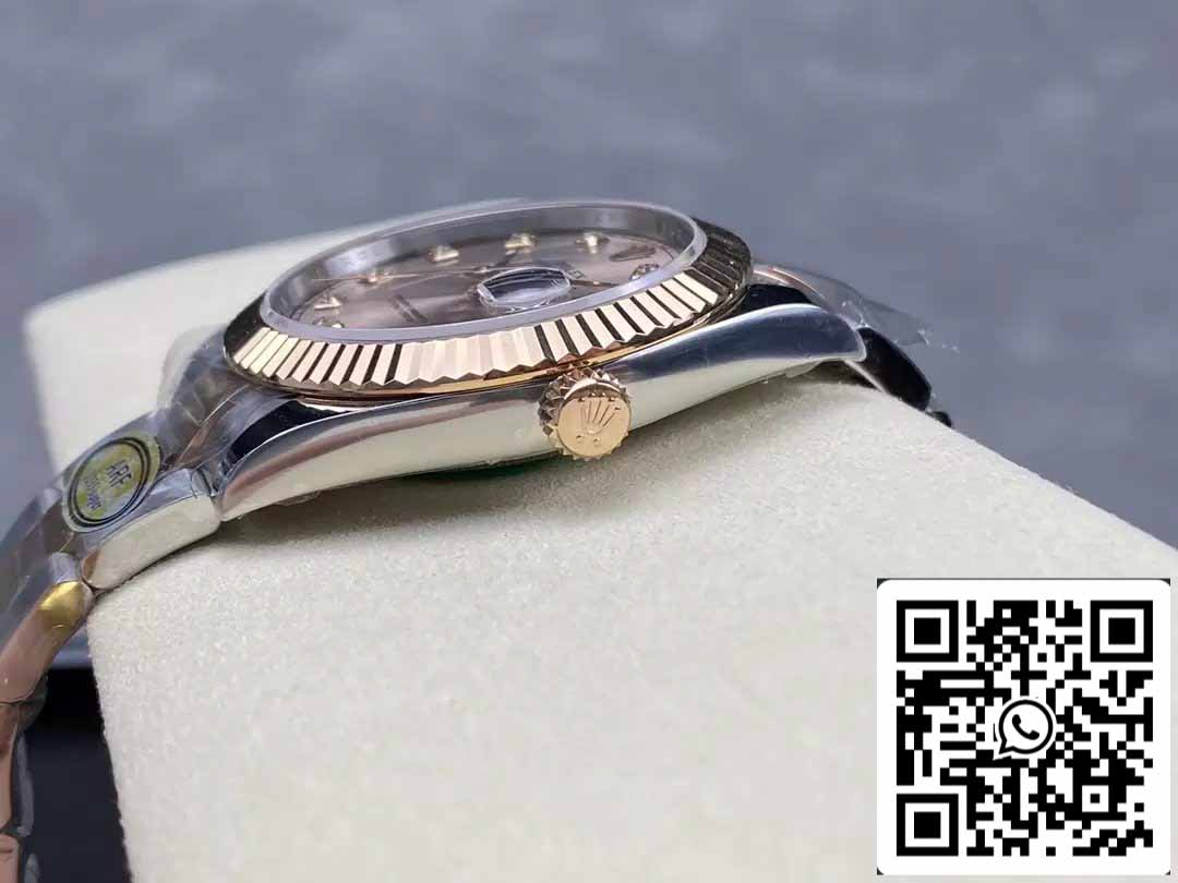 Rolex Datejust 126331-0007 ARF Fabbrica 1:1 edizione migliore electroplated with 18k Oro