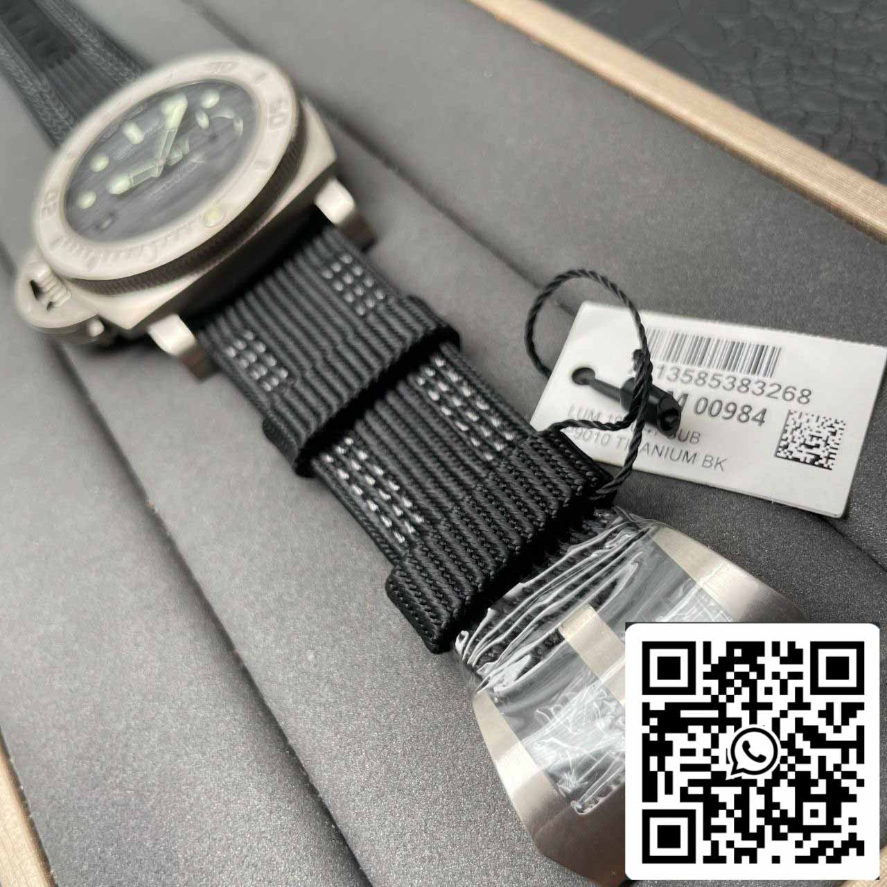Panerai Sumergible PAM00984 1:1 edizione migliore VS Fabbrica quadrante nero Swiss P.9010