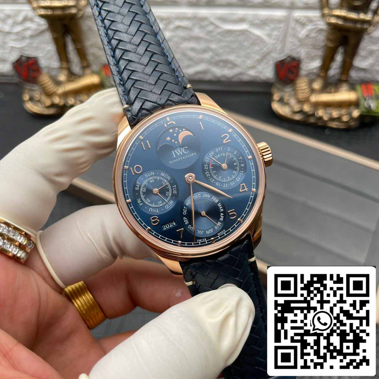 IWC Portuguese Perpetual Calendar IW503312 1:1 edizione migliore APS Fabbrica Oro Cassa