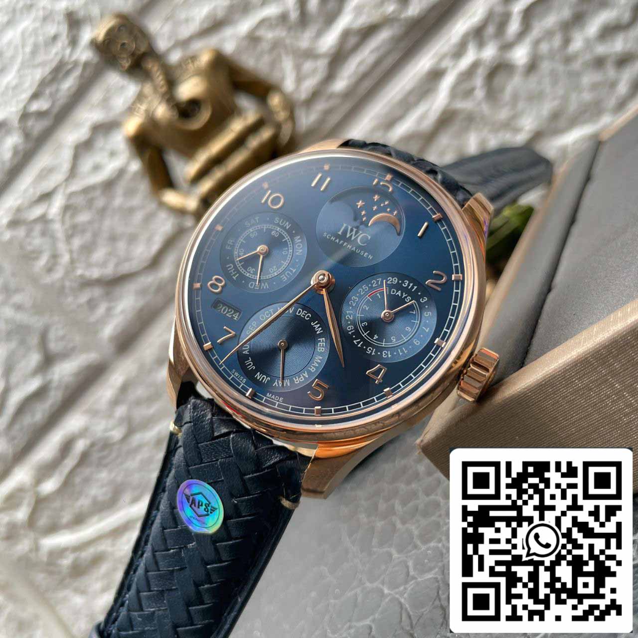 IWC Portuguese Perpetual Calendar IW503312 1:1 edizione migliore APS Fabbrica Oro Cassa
