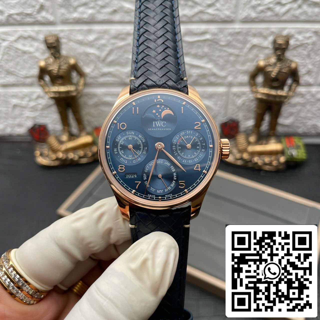 IWC Portuguese Perpetual Calendar IW503312 1:1 edizione migliore APS Fabbrica Oro Cassa
