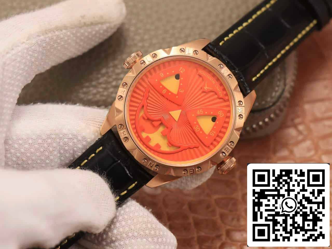 Konstantin Chaykin Joker K07 Pumpkin Head with its bright orange 1:1 Best Edition TW Fabbrica V3s Version
