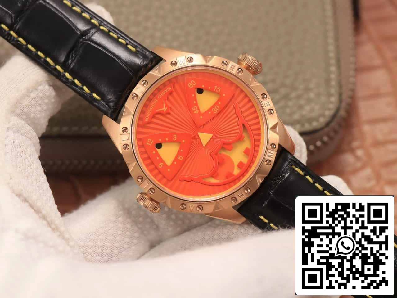 Konstantin Chaykin Joker K07 Pumpkin Head with its bright orange 1:1 Best Edition TW Fabbrica V3s Version