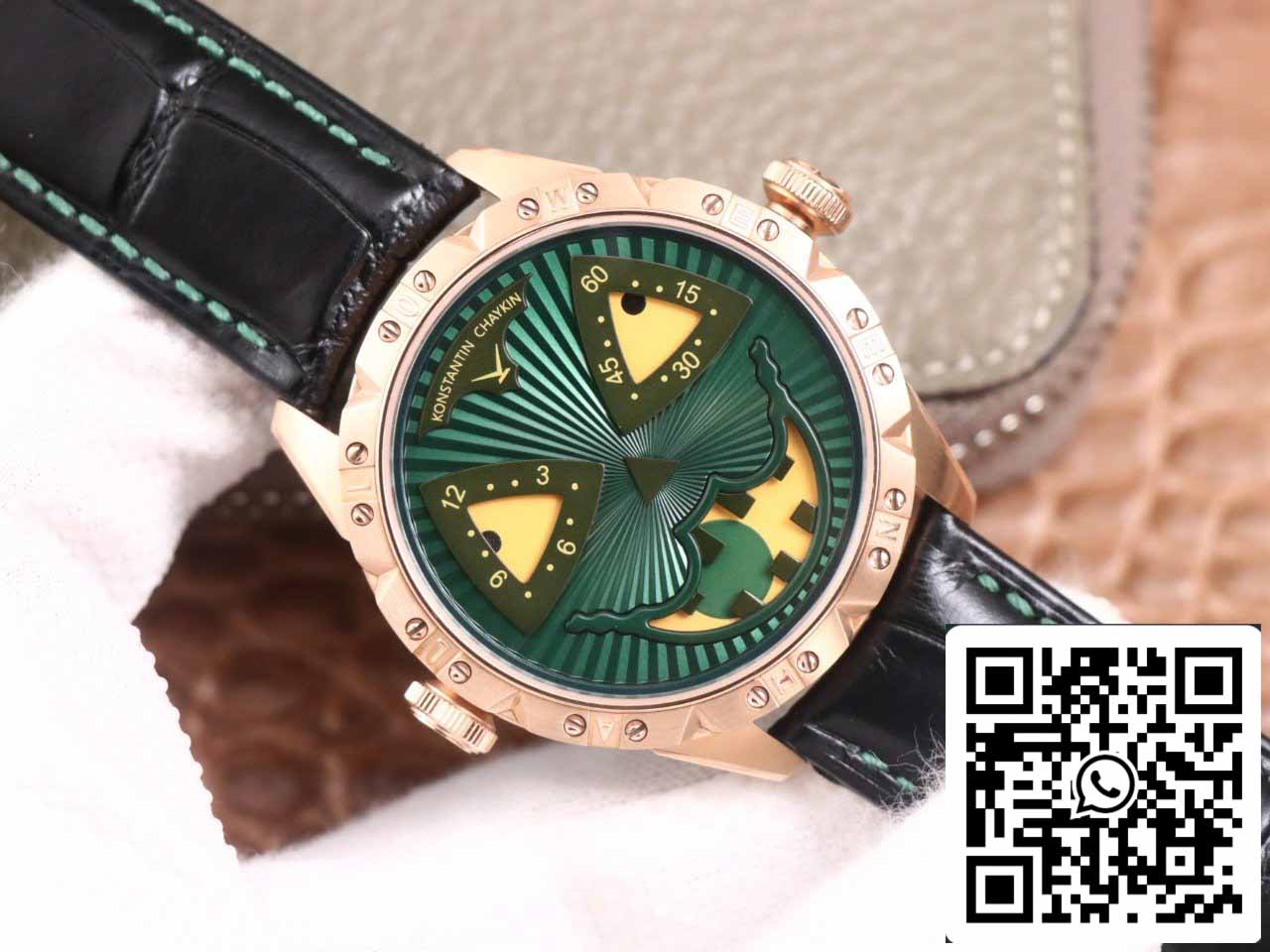 Konstantin Chaykin Joker K07 Green Halloween Black cinturino 1:1 Best Edition TW Fabbrica V3s Version