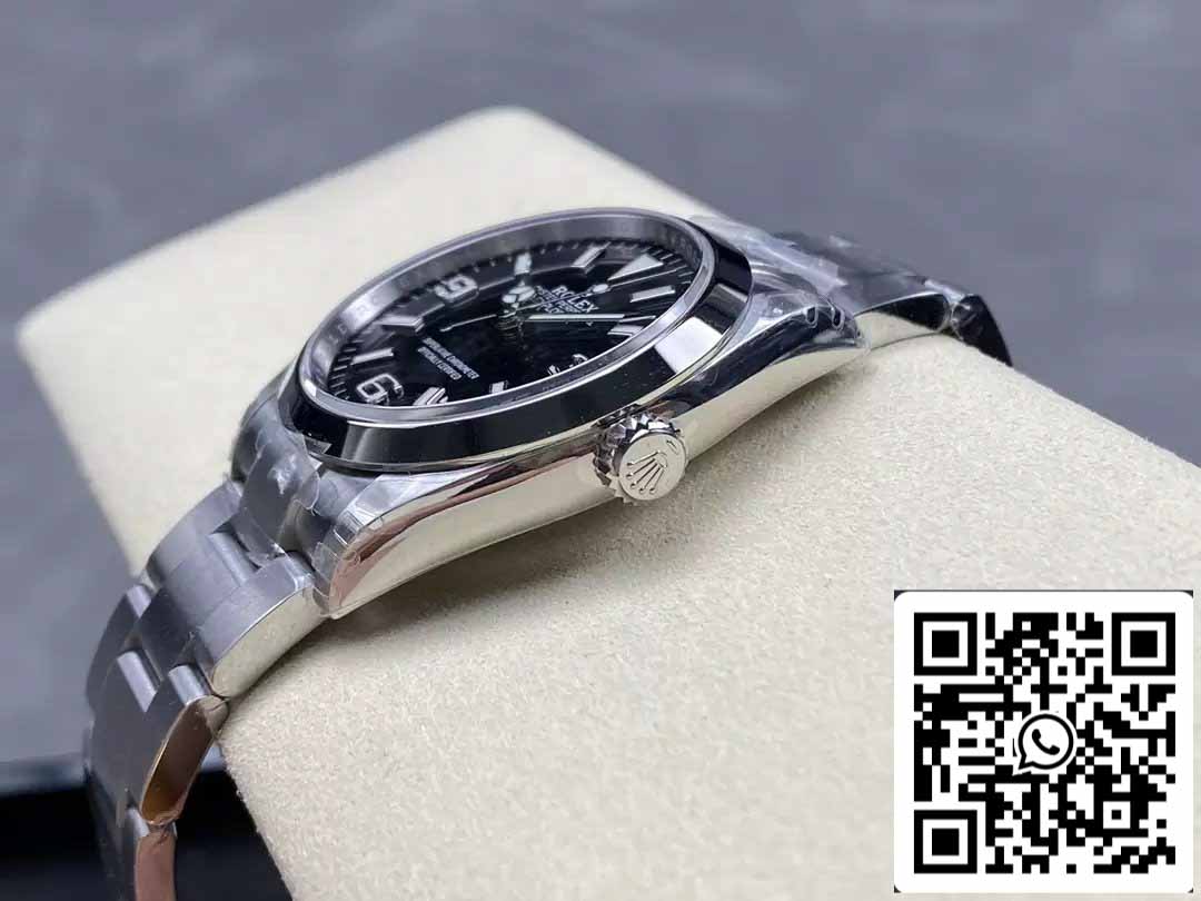 Rolex Explorer m124270-0001 36MM 1:1 edizione migliore VS Fabbrica quadrante nero Acciaio