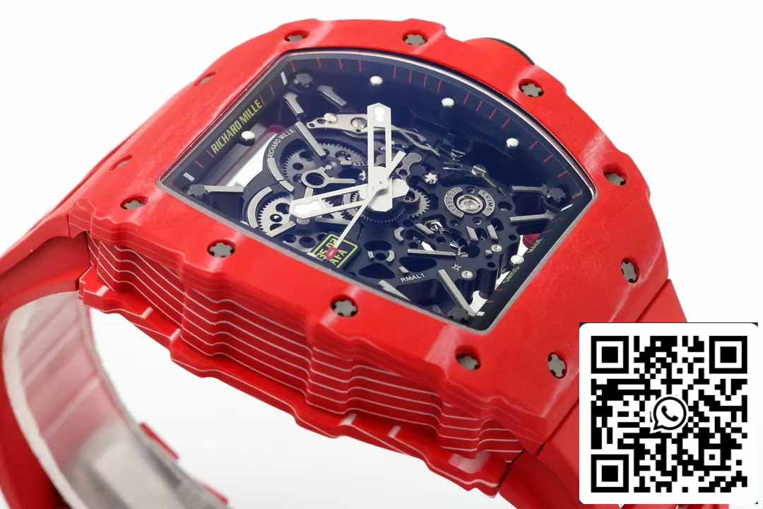 Richard Mille RM035-02 NTPT Carbon 1:1 Best Edition ZF Fabbrica Red Demon Version