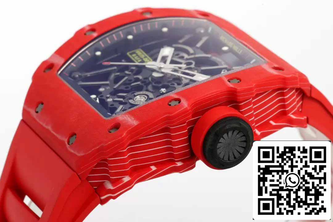 Richard Mille RM035-02 NTPT Carbon 1:1 Best Edition ZF Fabbrica Red Demon Version