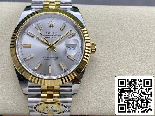 Rolex Datejust m126333-0016 ARF Fabbrica 1:1 edizione migliore electroplated with 18k Oro