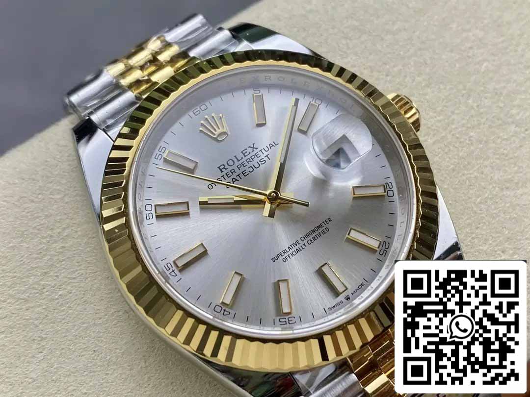 Rolex Datejust m126333-0016 ARF Fabbrica 1:1 edizione migliore electroplated with 18k Oro