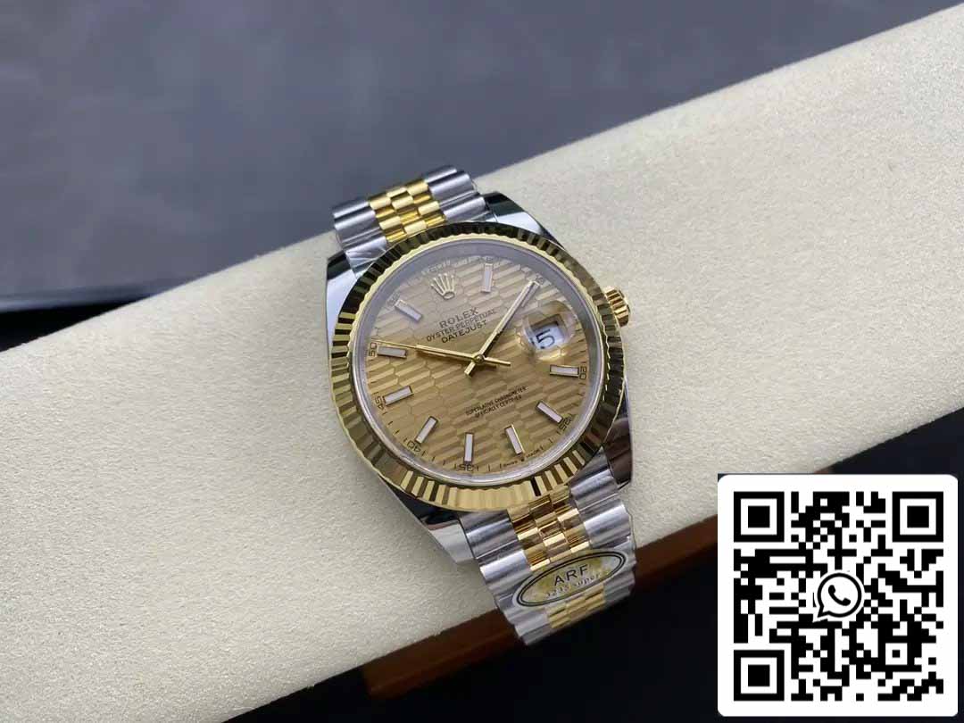 Rolex Datejust m126333-0022 ARF Fabbrica 1:1 edizione migliore electroplated with 18k Oro