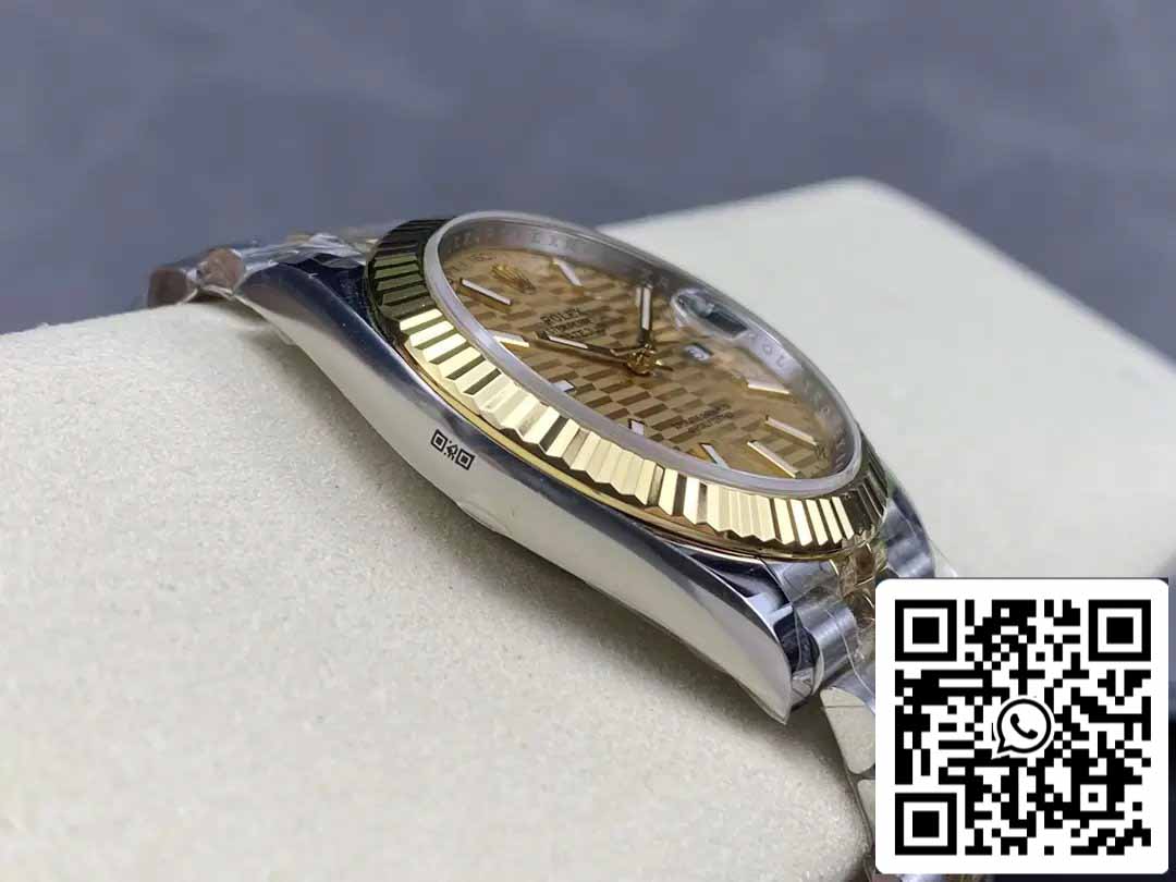 Rolex Datejust m126333-0022 ARF Fabbrica 1:1 edizione migliore electroplated with 18k Oro