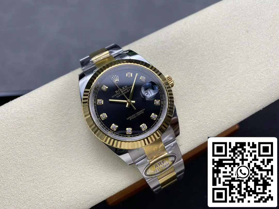 Rolex Datejust m126333-0005 ARF Fabbrica 1:1 edizione migliore electroplated with 18k Oro