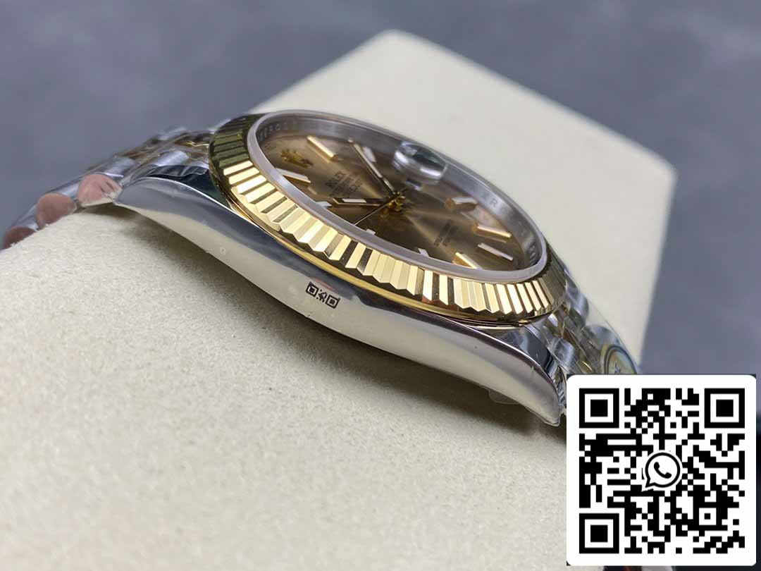 Rolex Datejust m126333-0010 ARF Fabbrica 1:1 edizione migliore electroplated with 18k Oro
