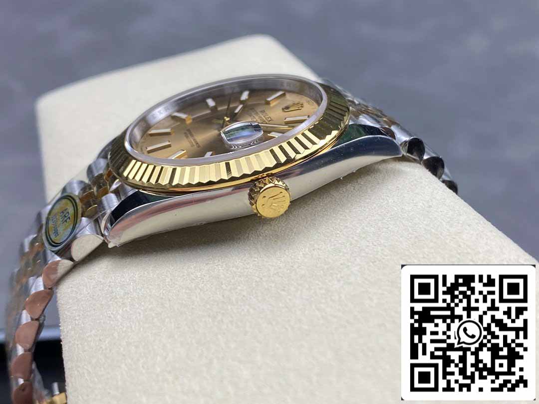 Rolex Datejust m126333-0010 ARF Fabbrica 1:1 edizione migliore electroplated with 18k Oro