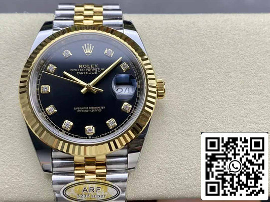 Rolex Datejust m126333-0006 ARF Fabbrica 1:1 edizione migliore electroplated with 18k Oro