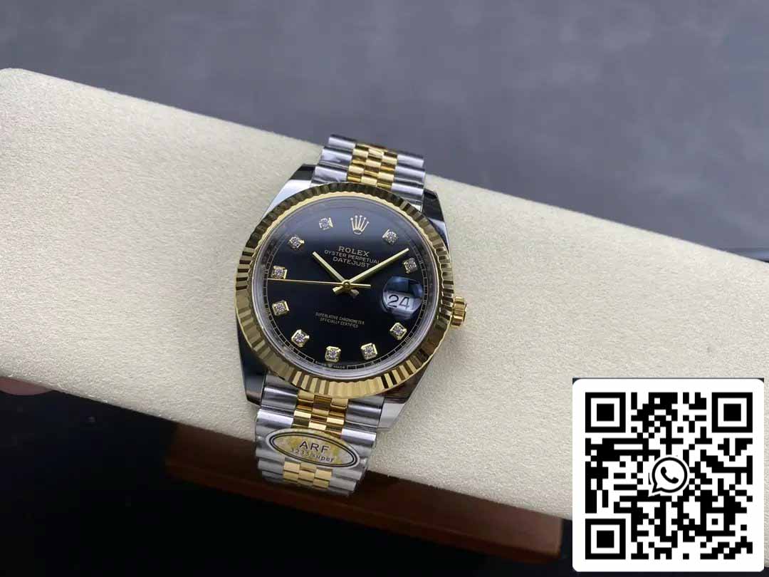 Rolex Datejust m126333-0006 ARF Fabbrica 1:1 edizione migliore electroplated with 18k Oro