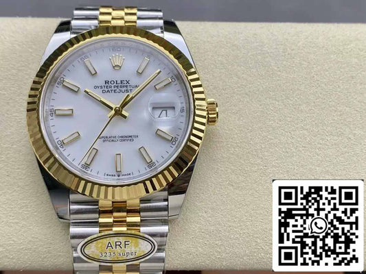 Rolex Datejust m126333-0016 ARF Fabbrica 1:1 edizione migliore electroplated with 18k Oro