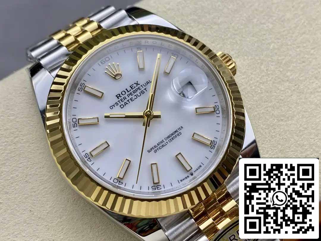 Rolex Datejust m126333-0016 ARF Fabbrica 1:1 edizione migliore electroplated with 18k Oro