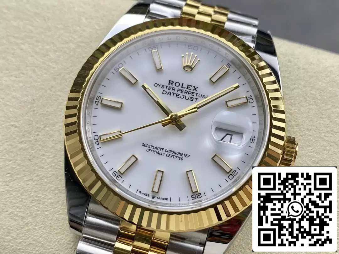 Rolex Datejust m126333-0016 ARF Fabbrica 1:1 edizione migliore electroplated with 18k Oro