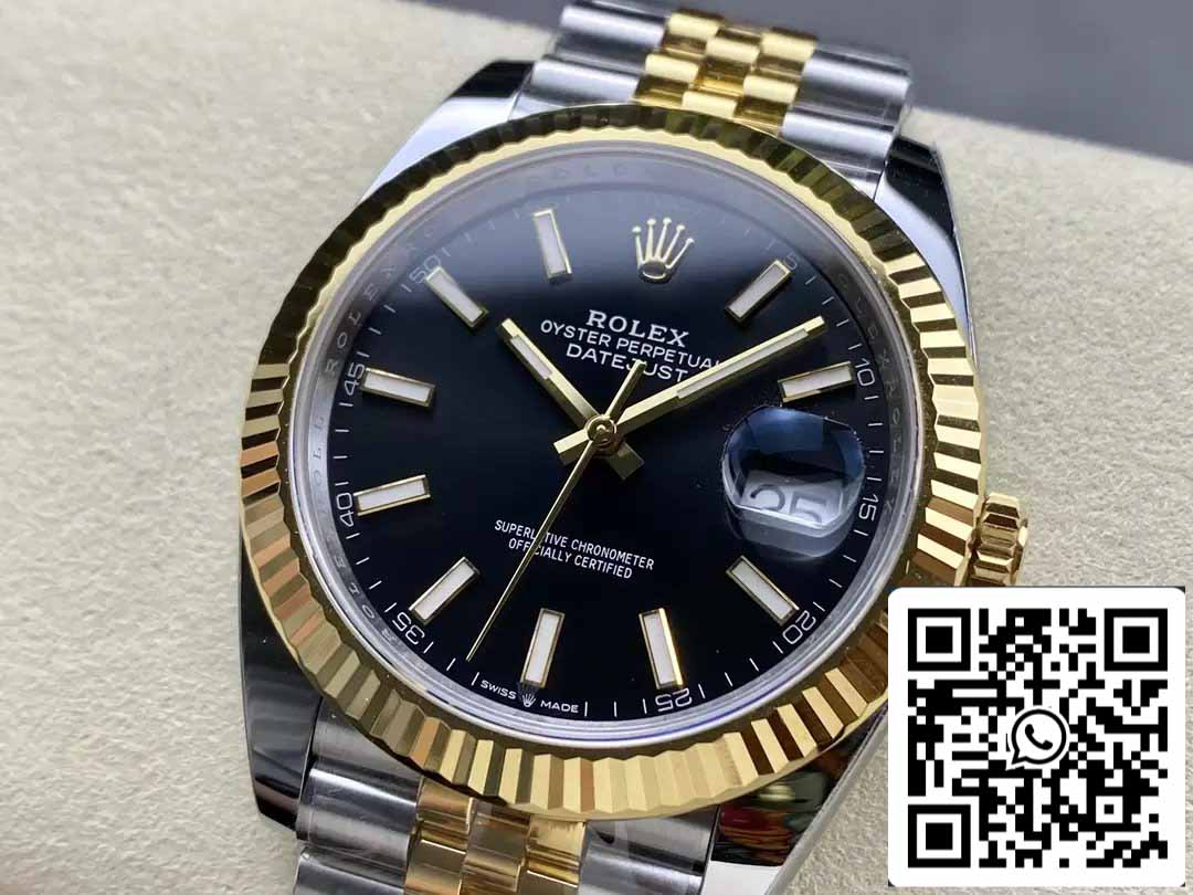 Rolex Datejust m126333-0014 ARF Fabbrica 1:1 edizione migliore electroplated with 18k Oro