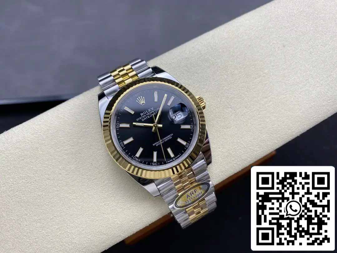 Rolex Datejust m126333-0014 ARF Fabbrica 1:1 edizione migliore electroplated with 18k Oro