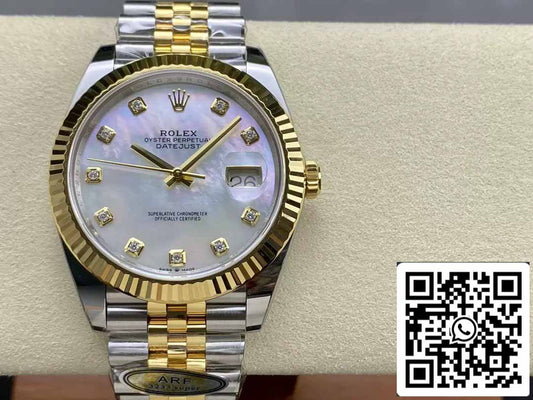 Rolex Datejust m126333-0018  ARF Fabbrica 1:1 edizione migliore electroplated with 18k Oro
