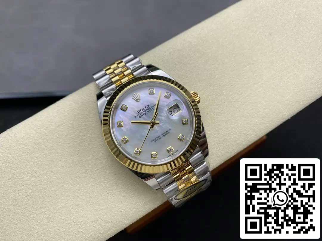 Rolex Datejust m126333-0018  ARF Fabbrica 1:1 edizione migliore electroplated with 18k Oro