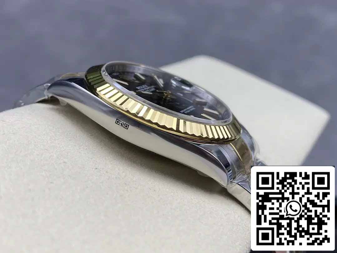 Rolex Datejust m126333-0013 Oyster cinturino ARF Fabbrica 1:1 edizione migliore electroplated with 18k Oro