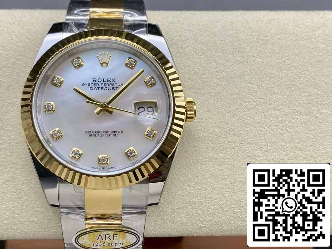 Rolex Datejust m126333-0017  ARF Fabbrica 1:1 edizione migliore electroplated with 18k Oro