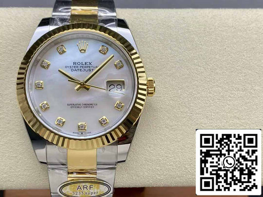 Rolex Datejust m126333-0017  ARF Fabbrica 1:1 edizione migliore electroplated with 18k Oro