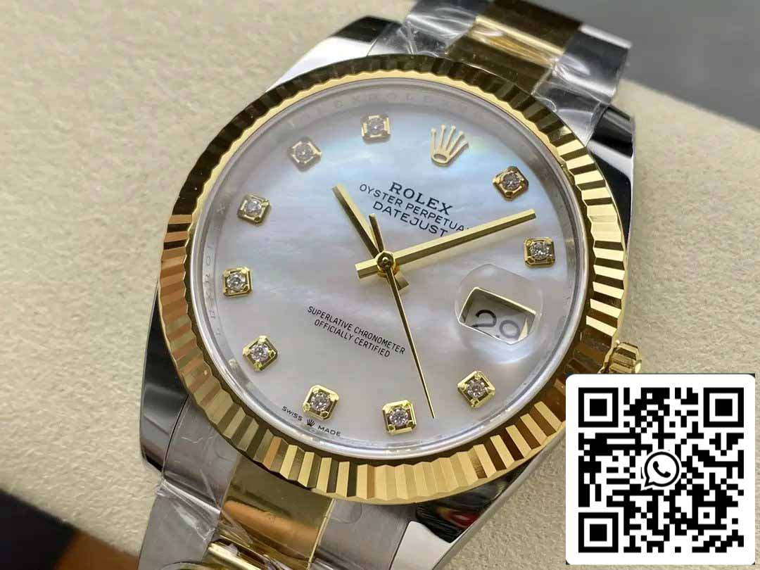 Rolex Datejust m126333-0017  ARF Fabbrica 1:1 edizione migliore electroplated with 18k Oro
