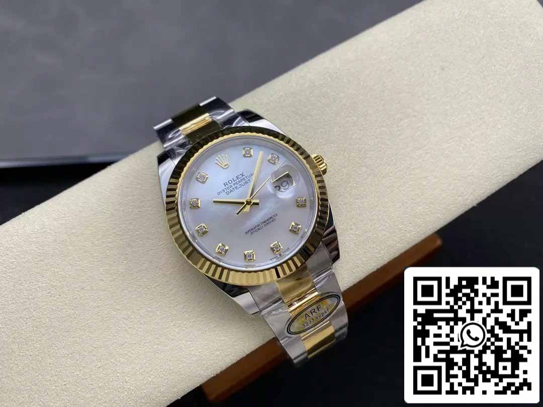 Rolex Datejust m126333-0017  ARF Fabbrica 1:1 edizione migliore electroplated with 18k Oro