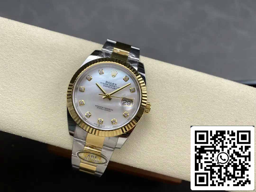 Rolex Datejust m126333-0017  ARF Fabbrica 1:1 edizione migliore electroplated with 18k Oro