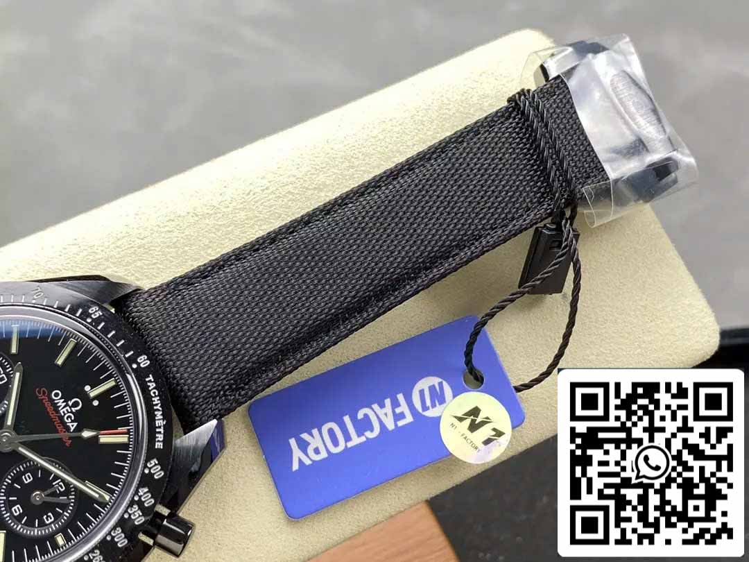 Omega Speedmaster 311.92.44.51.01.003 Moonwatch 1:1 Best Edition N1 Fabbrica fabric cinturino