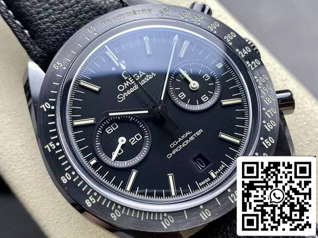 Omega Speedmaster 311.92.44.51.01.007 Moonwatch 1:1 Best Edition N1 Fabbrica Black Leather cinturino