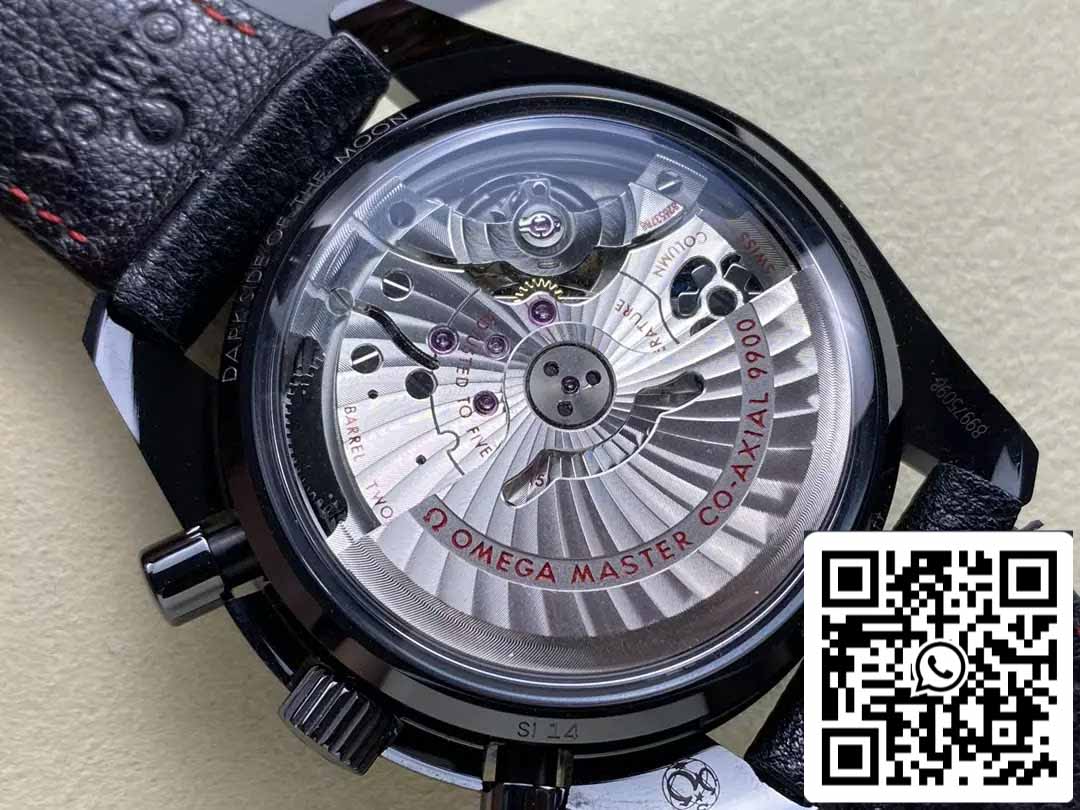 Omega Speedmaster 311.92.44.51.01.007 Moonwatch 1:1 Best Edition N1 Fabbrica Black Leather cinturino