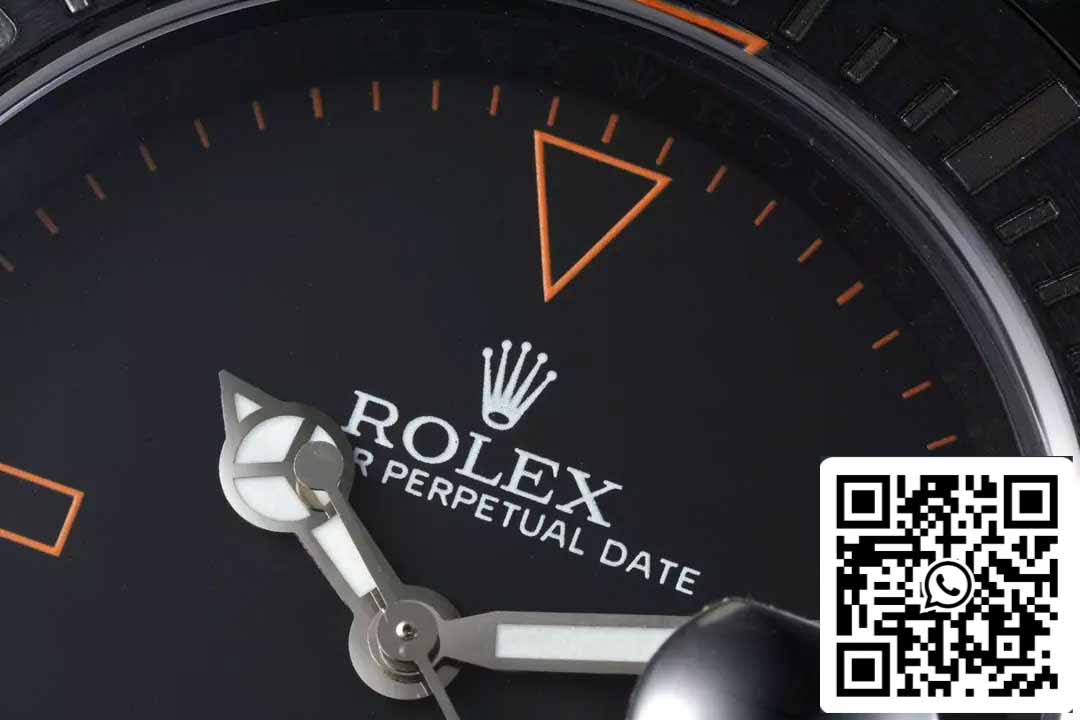 Rolex Deepsea Sea-Dweller M126600 1:1 edizione migliore Diw Fabbrica V2 upgrade Pelle cinturino
