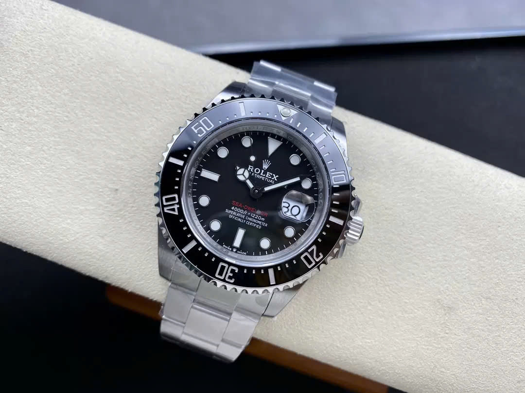 Rolex Sea-Dweller M126600-0002 1:1 edizione migliore VS Fabbrica quadrante nero