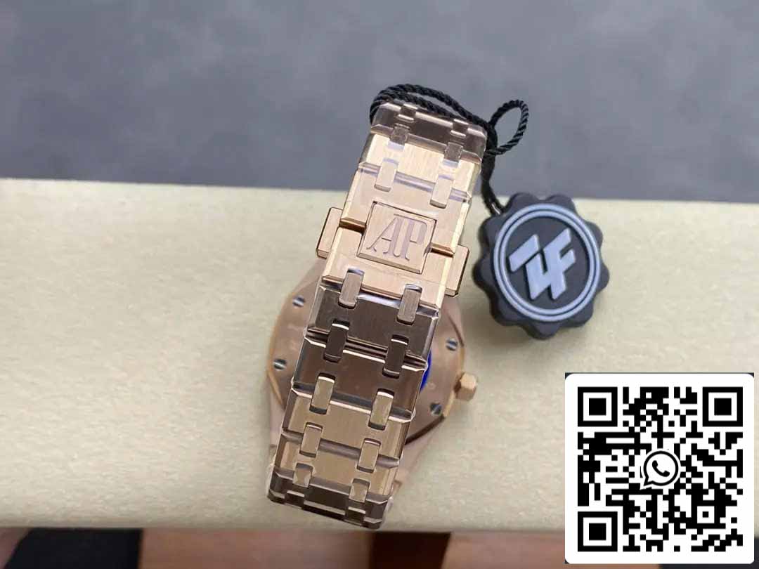 Audemars Piguet 67651 Quartz 33mm 1:1 Best Edition ZF Fabbrica Brown Dial Rose Gold
