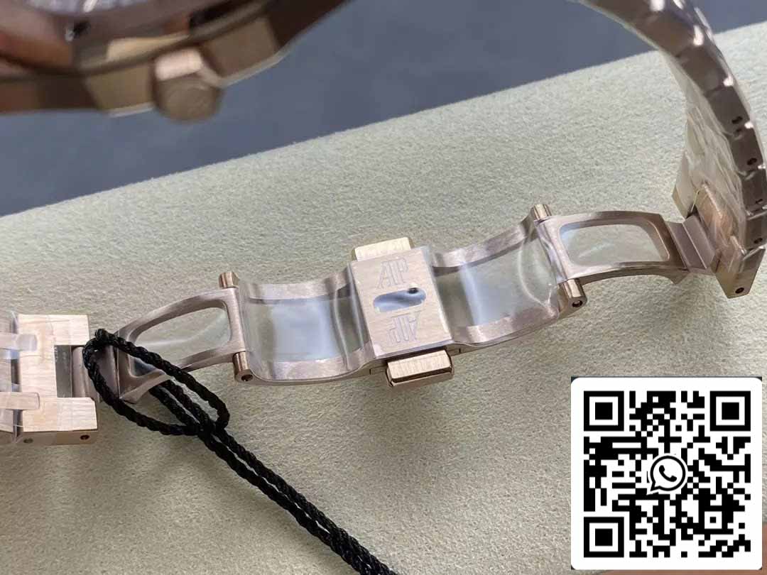 Audemars Piguet 67651 Quartz 33mm 1:1 Best Edition ZF Fabbrica White Dial Rose Gold