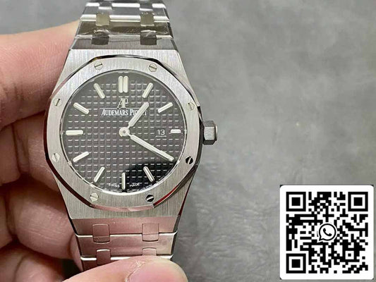 Audemars Piguet 67651 Quartz 33mm 1:1 Best Edition ZF Fabbrica Black Dial Silver Case