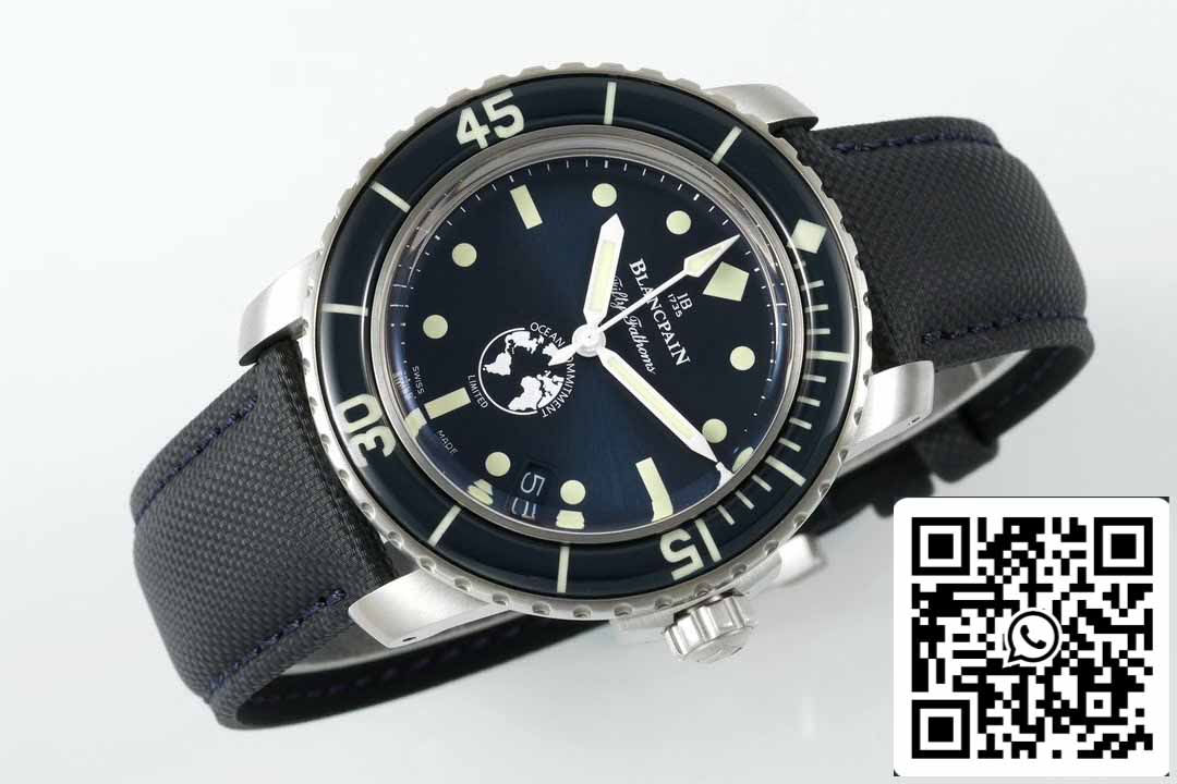 Blancpain Fifty Fathoms Ocean Commitment III 5008 11B40 NAOA 1:1 Best Edition ZF Fabbrica