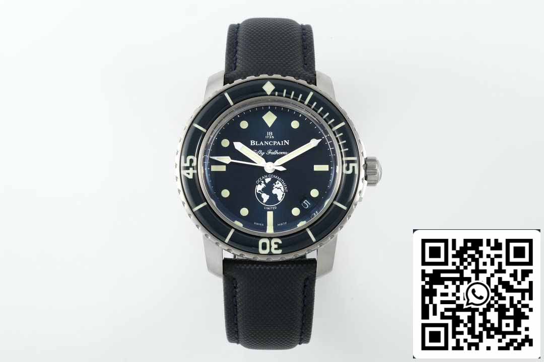 Blancpain Fifty Fathoms Ocean Commitment III 5008 11B40 NAOA 1:1 Best Edition ZF Fabbrica
