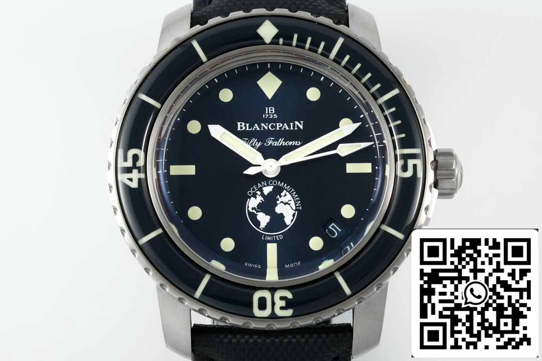 Blancpain Fifty Fathoms Ocean Commitment III 5008 11B40 NAOA 1:1 Best Edition ZF Fabbrica