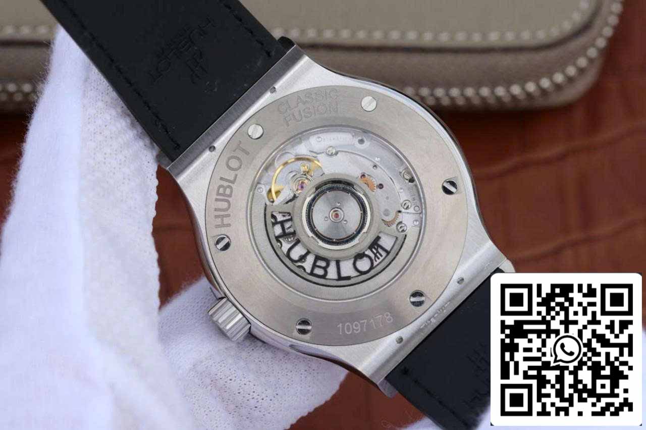 Hublot Classic Fusion 542.NX.1171.RX 1:1 edizione migliore JJ Fabbrica Black Dial