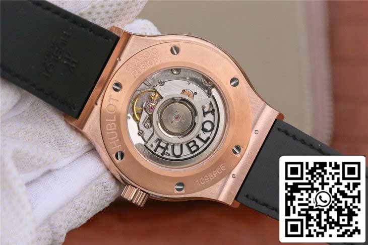 Hublot Classic Fusion 542.OX.2611.LR 1:1 edizione migliore JJ Fabbrica White Dial Rose Gold