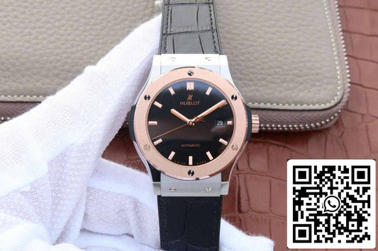 Hublot Classic Fusion 542.NO.1181.LR 1:1 edizione migliore JJ Fabbrica Black Dial