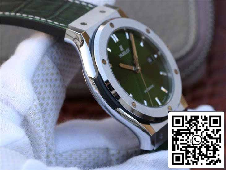 Hublot Classic Fusion 542.NX.8970.LR 1:1 edição melhor JJ Fabbrica mostrador verde