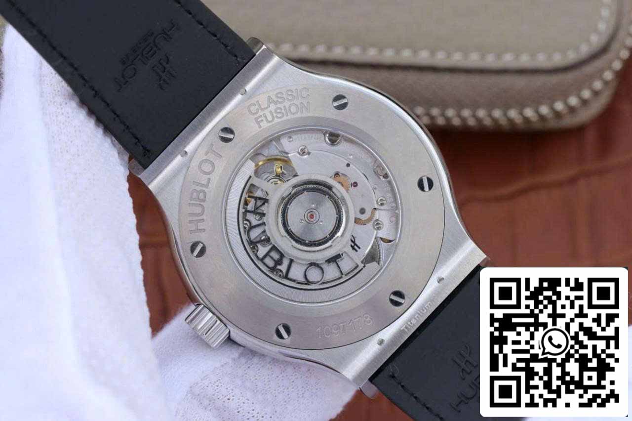 Hublot Classic Fusion 542.NX.7071.LR 1:1 edição melhor JJ Fabbrica mostrador cinza